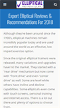 Mobile Screenshot of ellipticalreviewguru.com